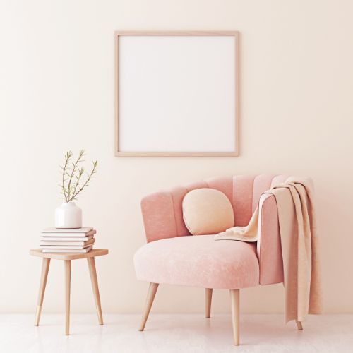 soft muted popular pink paint color