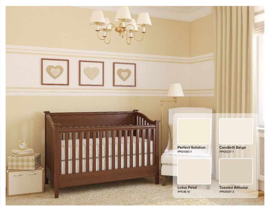 popular beige nursery colors