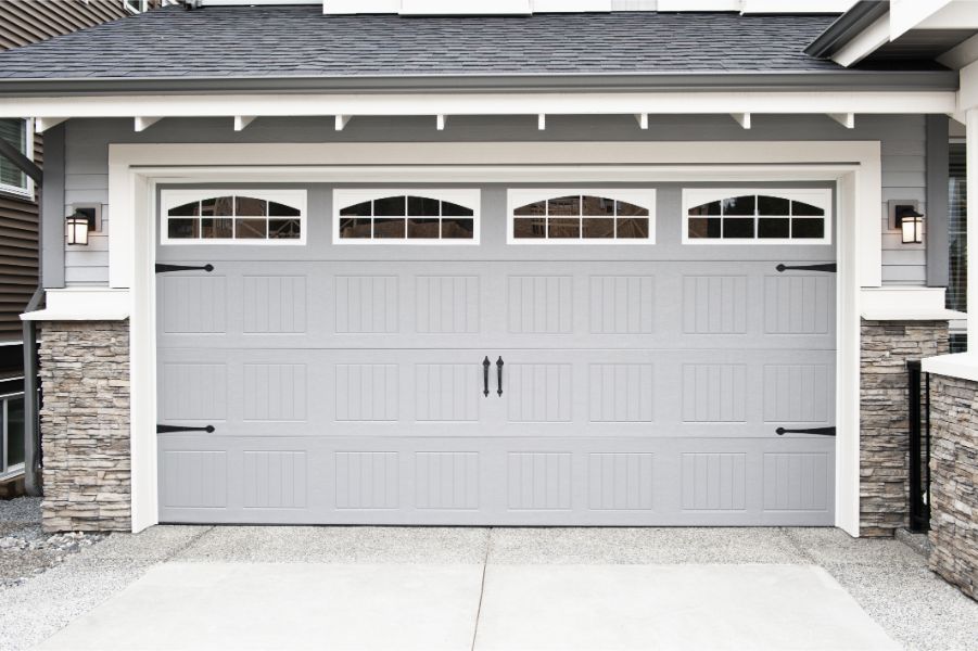 light garage door