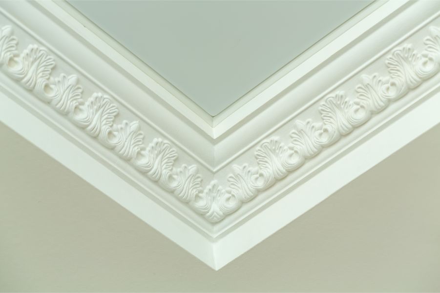 crown molding painting