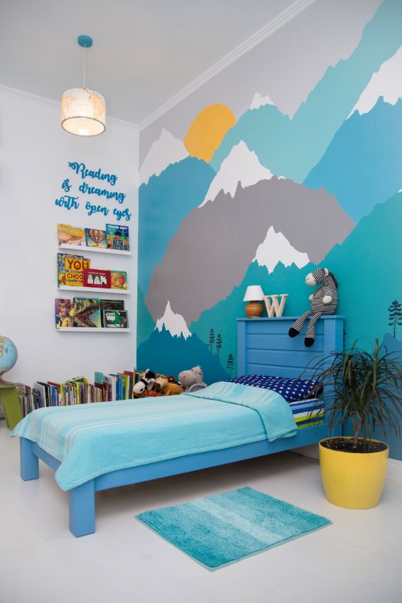 mural in kids rooms