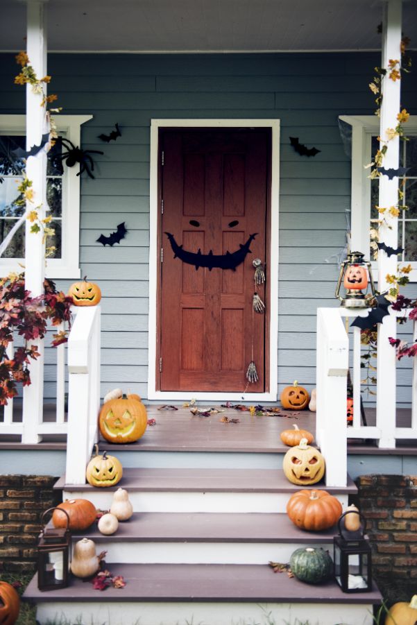 wood front door