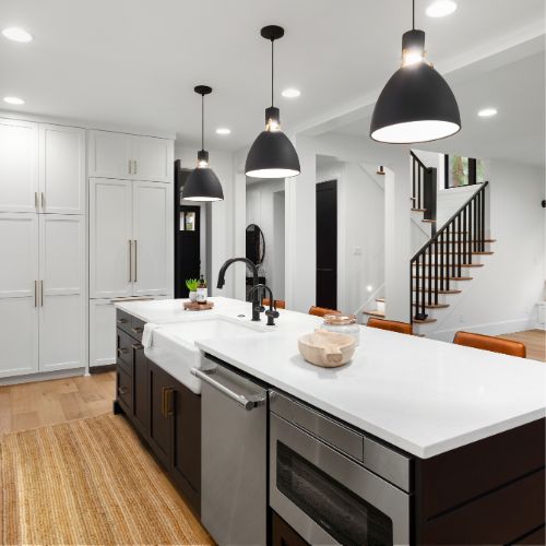 Color Schemes for Kitchens With Dark Cabinets